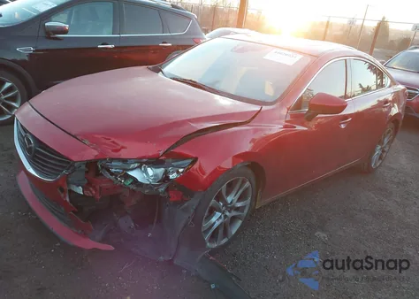 2014 Mazda Mazda6 I Grand Touring z USA, uszkodzony, nr VIN JM1GJ1W66E1124725